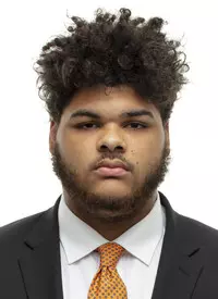 KNOXVILLE, TN - JUNE 11, 2019 - Offensive lineman Darnell Wright #72 of the Tennessee Volunteers headshot taken in Knoxville, TN. Photo By Andrew Ferguson/Tennessee Athletics
