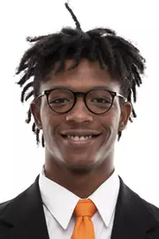 KNOXVILLE, TN - AUGUST 20, 2020 - Defensive back Trel Riley #34 of the Tennessee Volunteers headshot taken in Knoxville, TN. Photo By Andrew Ferguson/Tennessee Athletics