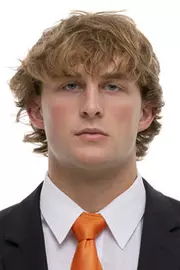 KNOXVILLE, TN - June 02, 2021 - Wide receiver Walker Merrill #19 of the Tennessee Volunteers headshot taken in Knoxville, TN. Photo By Andrew Ferguson/Tennessee Athletics