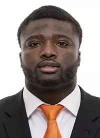 KNOXVILLE, TN - June 03, 2021 - Linebacker Byron Young #13 of the Tennessee Volunteers headshot taken in Knoxville, TN. Photo By Andrew Ferguson/Tennessee Athletics