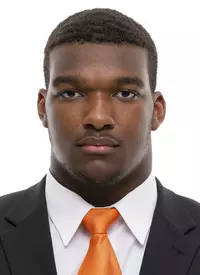KNOXVILLE, TN - June 03, 2021 - Offensive lineman Jerome Carvin #75 of the Tennessee Volunteers headshot taken in Knoxville, TN. Photo By Andrew Ferguson/Tennessee Athletics