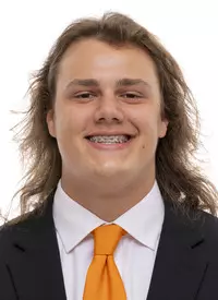 KNOXVILLE, TN - June 03, 2021 - Long snapper Matthew Salansky #52 of the Tennessee Volunteers headshot taken in Knoxville, TN. Photo By Andrew Ferguson/Tennessee Athletics