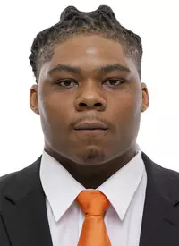 KNOXVILLE, TN - June 03, 2021 - Offensive lineman Javontez Spraggins #76 of the Tennessee Volunteers headshot taken in Knoxville, TN. Photo By Andrew Ferguson/Tennessee Athletics