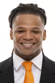KNOXVILLE, TN - June 03, 2021 - Linebacker Jeremy Banks #33 of the Tennessee Volunteers headshot taken in Knoxville, TN. Photo By Andrew Ferguson/Tennessee Athletics