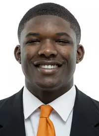 KNOXVILLE, TN - April 26, 2022 - Wide receiver Kaleb Webb #84 of the Tennessee Volunteers headshot taken in Knoxville, TN. Photo By Andrew Ferguson/Tennessee Athletics