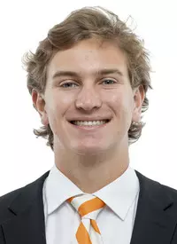 KNOXVILLE, TN - April 26, 2022 - Tight end Charlie Browder #44 of the Tennessee Volunteers headshot taken in Knoxville, TN. Photo By Andrew Ferguson/Tennessee Athletics