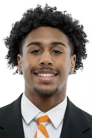 KNOXVILLE, TN - April 26, 2022 - Wide receiver Nigel Lanier #28 of the Tennessee Volunteers headshot taken in Knoxville, TN. Photo By Andrew Ferguson/Tennessee Athletics