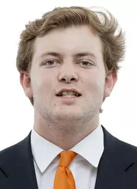 KNOXVILLE, TN - April 26, 2022 - Place kicker JT Carver #41 of the Tennessee Volunteers headshot taken in Knoxville, TN. Photo By Andrew Ferguson/Tennessee Athletics