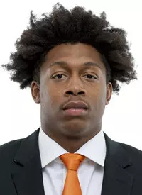 KNOXVILLE, TN - April 26, 2022 - Wide receiver Cameron Miller #82 of the Tennessee Volunteers headshot taken in Knoxville, TN. Photo By Andrew Ferguson/Tennessee Athletics
