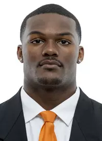 KNOXVILLE, TN - April 26, 2022 - Linebacker Elijah Herring #44 of the Tennessee Volunteers headshot taken in Knoxville, TN. Photo By Andrew Ferguson/Tennessee Athletics