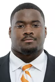 KNOXVILLE, TN - April 27, 2022 - Defensive lineman LaTrell Bumphus #11 of the Tennessee Volunteers headshot taken in Knoxville, TN. Photo By Andrew Ferguson/Tennessee Athletics