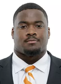 KNOXVILLE, TN - April 27, 2022 - Defensive lineman LaTrell Bumphus #11 of the Tennessee Volunteers headshot taken in Knoxville, TN. Photo By Andrew Ferguson/Tennessee Athletics