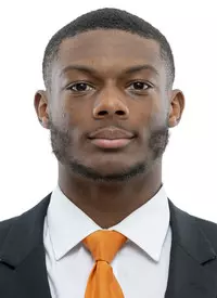 KNOXVILLE, TN - April 27, 2022 - Wide receiver Marquarius White #83 of the Tennessee Volunteers headshot taken in Knoxville, TN. Photo By Andrew Ferguson/Tennessee Athletics