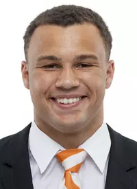 KNOXVILLE, TN - June 23, 2022 - Kalib Perry of the Tennessee Volunteers headshot taken in Knoxville, TN. Photo By Andrew Ferguson/Tennessee Athletics