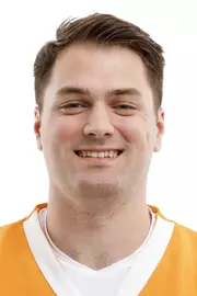 KNOXVILLE, TN - August 19, 2022 - Josh Harris of the Tennessee Volunteers headshot taken at  in Knoxville, TN. Photo By Emma Corona/Tennessee Athletics