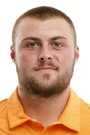KNOXVILLE, TN - August 19, 2022 - Gabe Patton of the Tennessee Volunteers headshot taken at in Knoxville, TN. Photo By Emma Corona/Tennessee Athletics
