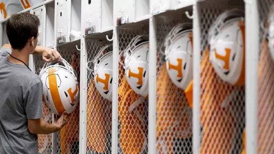 The Foundation of Tennessee Football: The Equipment Room