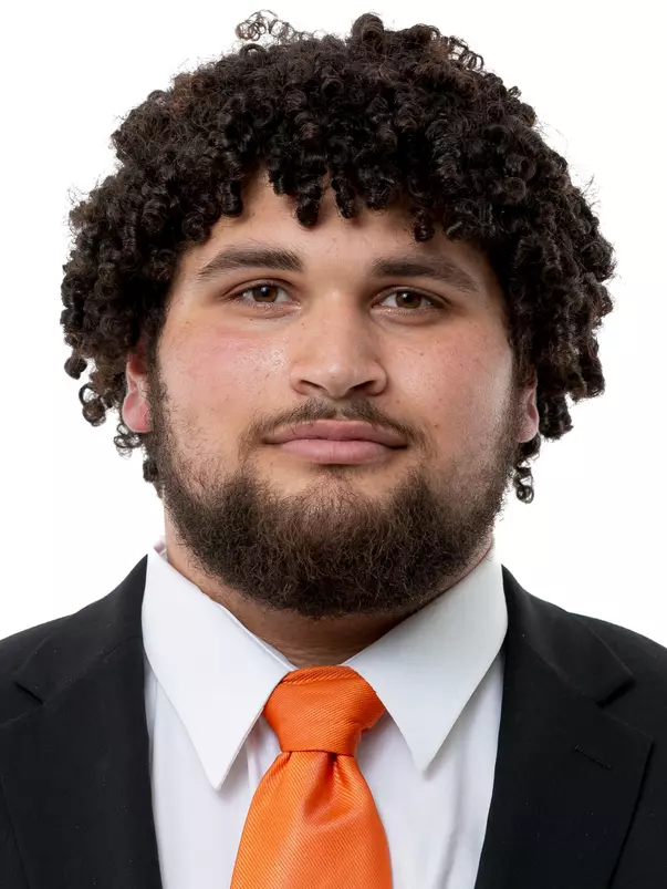 KNOXVILLE, TN - December 04, 2023 - Defensive lineman Tim Amet #51 of the Tennessee Volunteers headshot taken in Knoxville, TN. Photo By Andrew Ferguson/Tennessee Athletics