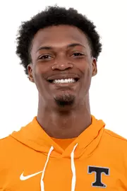 KNOXVILLE, TN - September 09, 2022 - Emmanuel Bynum of the Tennessee Volunteers portrait taken in Knoxville, TN. Photo By Andrew Ferguson/Tennessee Athletics