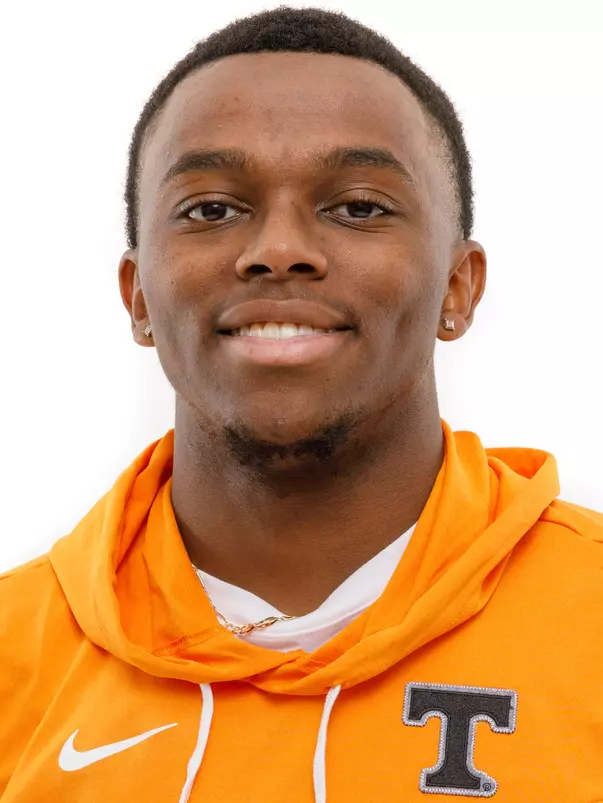 KNOXVILLE, TN - September 06, 2022 - Javonte Harding of the Tennessee Volunteers headshot taken in Knoxville, TN. Photo By Kate Luffman/Tennessee Athletics