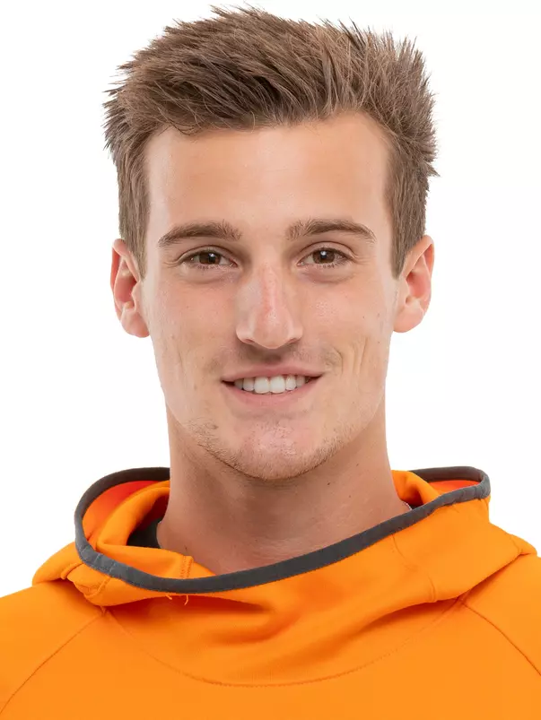 KNOXVILLE, TN - October 21, 2021 - Kameron Helmlinger of the Tennessee Volunteers headshot taken in Knoxville, TN. Photo By Andrew Ferguson/Tennessee Athletics