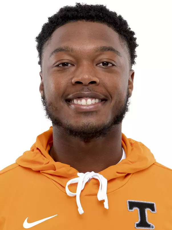 KNOXVILLE, TN - September 09, 2022 - Jesse Henderson of the Tennessee Volunteers portrait taken in Knoxville, TN. Photo By Andrew Ferguson/Tennessee Athletics