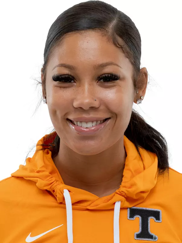 KNOXVILLE, TN - September 07, 2022 - Prommyse Hoosier of the Tennessee Volunteers headshot taken in Knoxville, TN. Photo By Andrew Ferguson/Tennessee Athletics