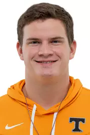 KNOXVILLE, TN - September 07, 2022 - Conner Johnson of the Tennessee Volunteers headshot taken in Knoxville, TN. Photo By Andrew Ferguson/Tennessee Athletics