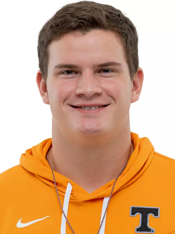 KNOXVILLE, TN - September 07, 2022 - Conner Johnson of the Tennessee Volunteers headshot taken in Knoxville, TN. Photo By Andrew Ferguson/Tennessee Athletics