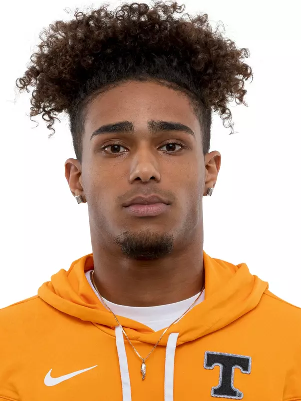 KNOXVILLE, TN - September 07, 2022 - Dustin Moore of the Tennessee Volunteers headshot taken in Knoxville, TN. Photo By Andrew Ferguson/Tennessee Athletics