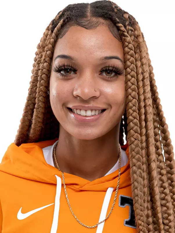 KNOXVILLE, TN - September 09, 2022 - Prom’Myse Hoosier of the Tennessee Volunteers portrait taken in Knoxville, TN. Photo By Andrew Ferguson/Tennessee Athletics