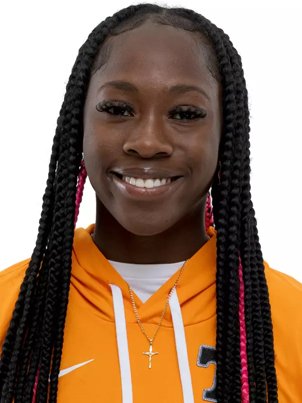 KNOXVILLE, TN - September 07, 2022 - Javonya Valcourt of the Tennessee Volunteers headshot taken in Knoxville, TN. Photo By Andrew Ferguson/Tennessee Athletics