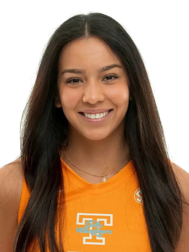 KNOXVILLE, TN - March 01, 2023 - Defensive specialist Yelianiz Torres #22 of the Tennessee Lady Volunteers headshot taken in Knoxville, TN. Photo By Andrew Ferguson/Tennessee Athletics