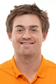 KNOXVILLE, TN - February 27, 2023 - Trenton Johnson of the Tennessee Volunteers headshot taken in Knoxville, TN. Photo By Andrew Ferguson/Tennessee Athletics