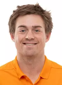 KNOXVILLE, TN - February 27, 2023 - Trenton Johnson of the Tennessee Volunteers headshot taken in Knoxville, TN. Photo By Andrew Ferguson/Tennessee Athletics