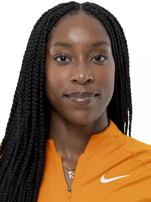 KNOXVILLE, TN - August 21, 2023 - Kylah Buckle of the Tennessee Volunteers headshot taken in Knoxville, TN. Photo By Andrew Ferguson/Tennessee Athletics