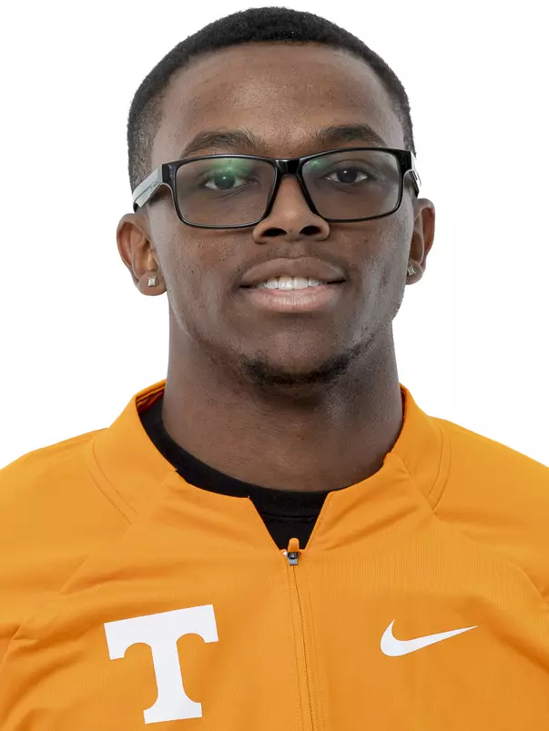 KNOXVILLE, TN - August 21, 2023 - Javonte Harding of the Tennessee Volunteers headshot taken in Knoxville, TN. Photo By Andrew Ferguson/Tennessee Athletics