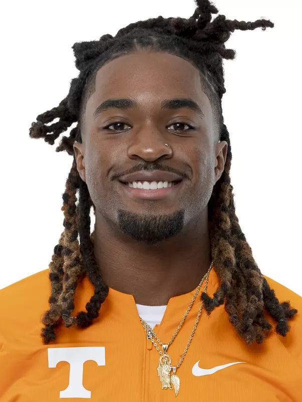 KNOXVILLE, TN - August 21, 2023 - Sam Mclendon of the Tennessee Volunteers headshot taken in Knoxville, TN. Photo By Andrew Ferguson/Tennessee Athletics