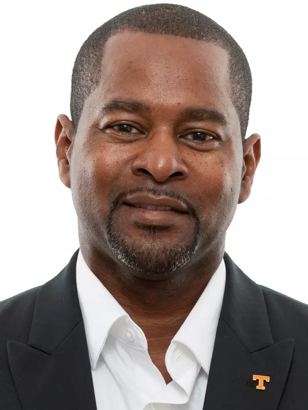 KNOXVILLE, TN - July 27, 2022 - Head Coach and Director of Track & Field Duane Ross headshot taken in Knoxville, TN. Photo By Andrew Ferguson/Tennessee Athletics