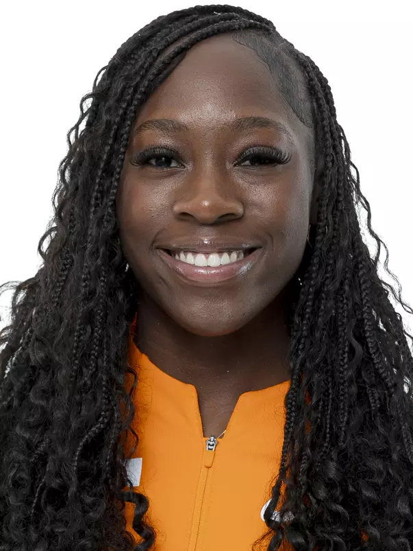 KNOXVILLE, TN - August 21, 2023 - Javonya Valcourt of the Tennessee Volunteers headshot taken in Knoxville, TN. Photo By Andrew Ferguson/Tennessee Athletics