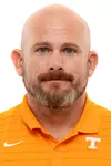 KNOXVILLE, TN - August 31, 2022 - Assistant coach Erik Whitsitt headshot taken in Knoxville, TN. Photo By Andrew Ferguson/Tennessee Athletics