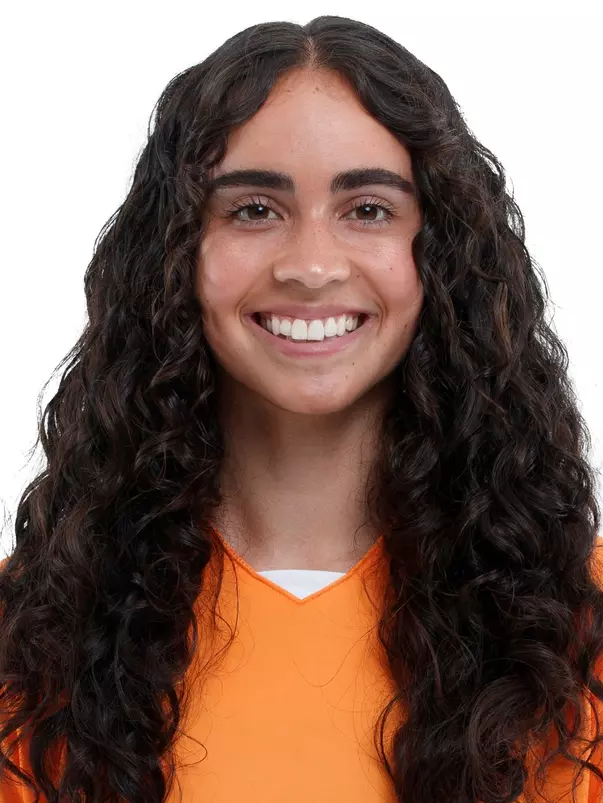 KNOXVILLE, TN - July 20, 2023 - Forward Nayeli Diaz #25 of the Tennessee Volunteers headshot taken in Knoxville, TN. Photo By Emma Corona/Tennessee Athletics
