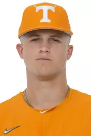 KNOXVILLE, TN - October 10, 2023 - Pitcher Drew Beam #32 of the Tennessee Volunteers headshot taken in Knoxville, TN. Photo By Kate Luffman/Tennessee Athletics