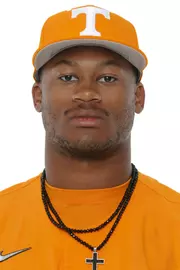 KNOXVILLE, TN - October 10, 2023 - Outfielder/infielder Kavares Tears #21 of the Tennessee Volunteers headshot taken in Knoxville, TN. Photo By Kate Luffman/Tennessee Athletics