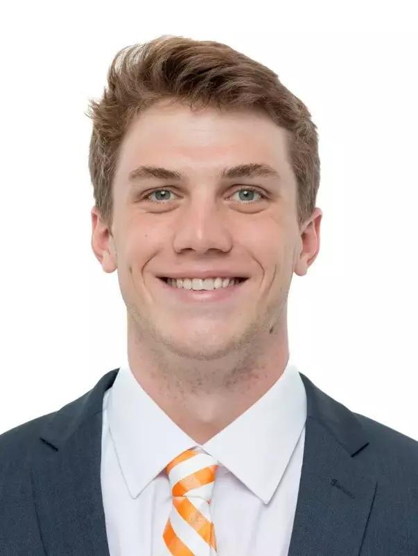 KNOXVILLE, TN - October 03, 2024 - Aidan Crisci of the Tennessee Volunteers headshot taken in Knoxville, TN. Photo By Andrew Ferguson/Tennessee Athletics