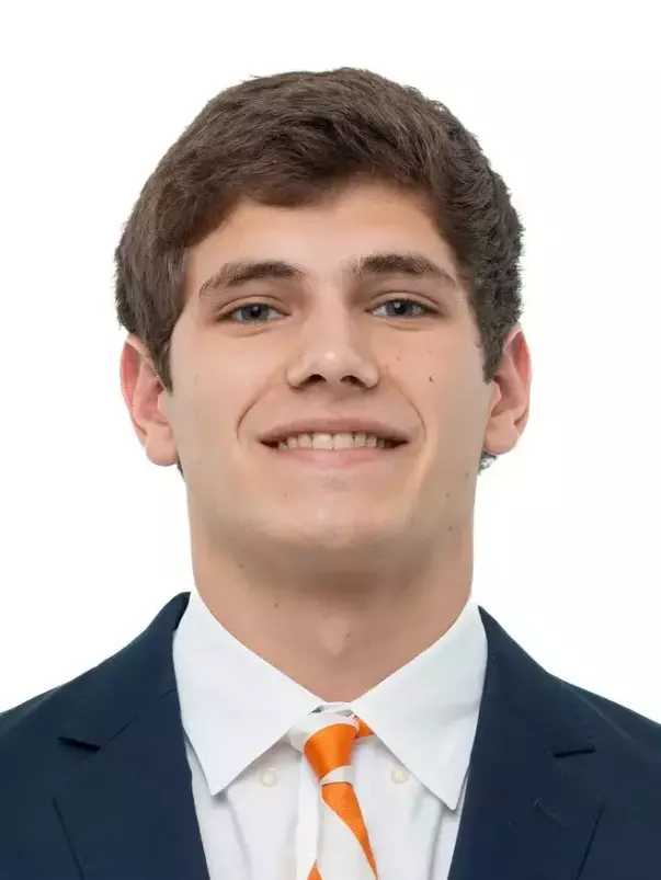 KNOXVILLE, TN - October 03, 2024 - Aidan Hill of the Tennessee Volunteers headshot taken in Knoxville, TN. Photo By Andrew Ferguson/Tennessee Athletics
