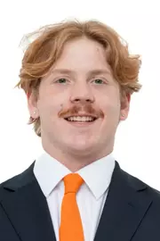 KNOXVILLE, TN - October 03, 2024 - Charlie Krone of the Tennessee Volunteers headshot taken in Knoxville, TN. Photo By Andrew Ferguson/Tennessee Athletics