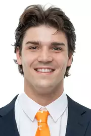 KNOXVILLE, TN - October 03, 2024 - Owen Redfearn of the Tennessee Volunteers headshot taken in Knoxville, TN. Photo By Andrew Ferguson/Tennessee Athletics