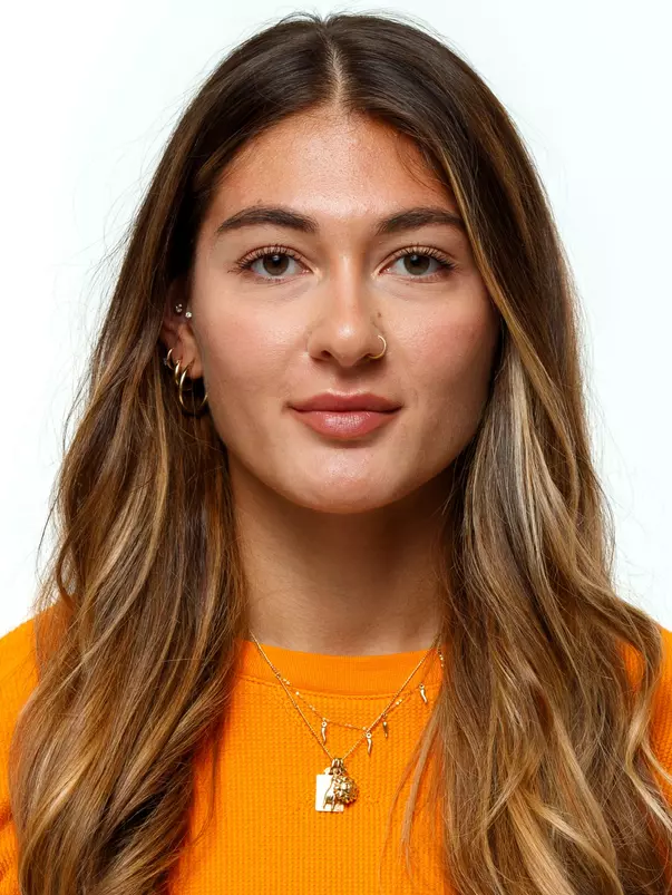 KNOXVILLE, TN - October 23, 2024 - Giorgia Borriello of the Tennessee Lady Volunteers headshot taken in Knoxville, TN. Photo By Kate Luffman/Tennessee Athletics