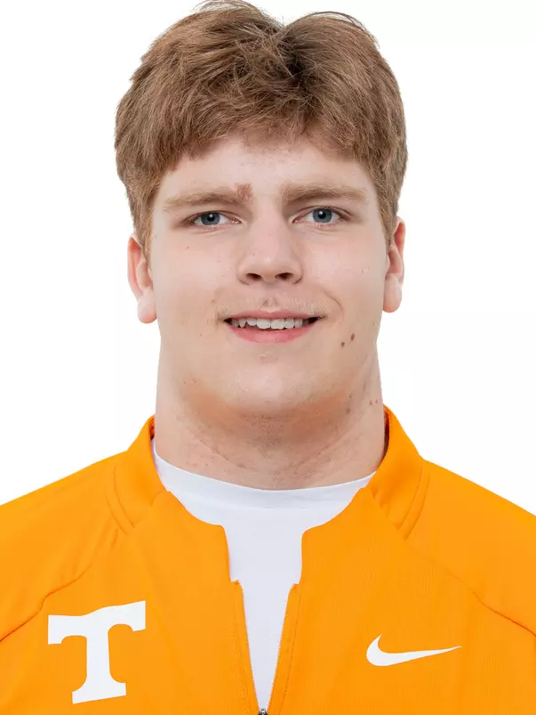 KNOXVILLE, TN - August 21, 2024 - Jakob Alperin of the Tennessee Volunteers headshot taken in Knoxville, TN. Photo By Andrew Ferguson/Tennessee Athletics